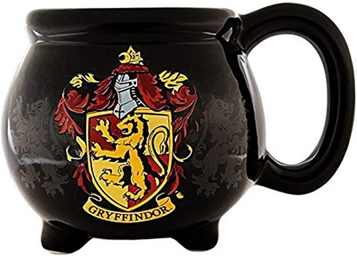House-Gryffindor-Crest-Cauldron-3D-Sculpted-Ceramic-Mug-best-gryffindor-gifts