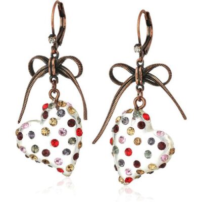 Multi-Lucite-Heart-Drop-Earrings-Cottagecore-Jewelry