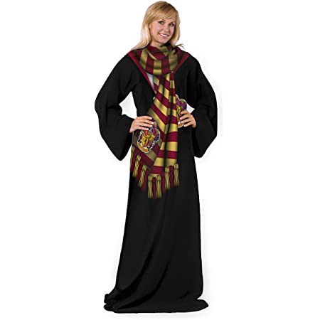 Northwest-Comfy-Throw-Blanket-with-Sleeves-best-gryffindor-gifts