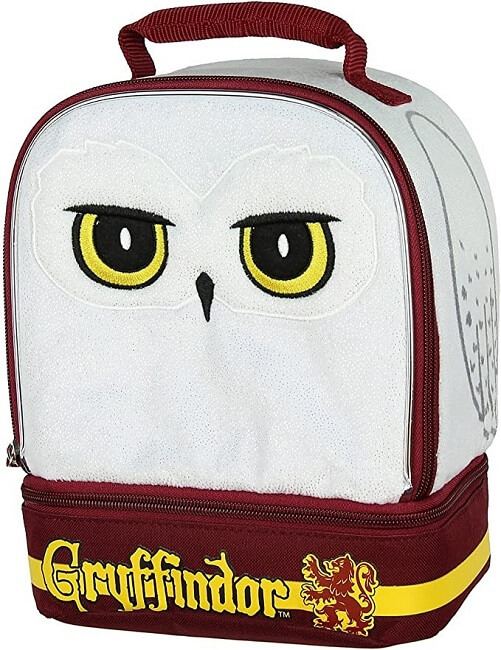 Owl-Gryffindor-House-Dual-Compartment-Insulated-Lunch-Box-Tote-Bag-best-gryffindor-gifts