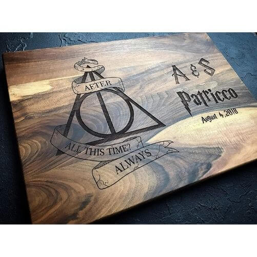 Personalized-Engraved-Cutting-Board-Harry-Potter-Wedding-Gift