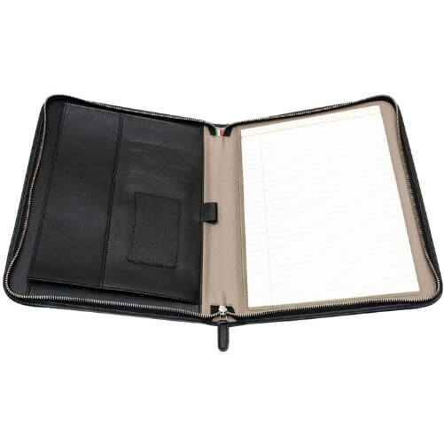 Personalized-Italian-Leather-Executive-Padfolio-Best-Personalized-Gifts-for-Coworkers