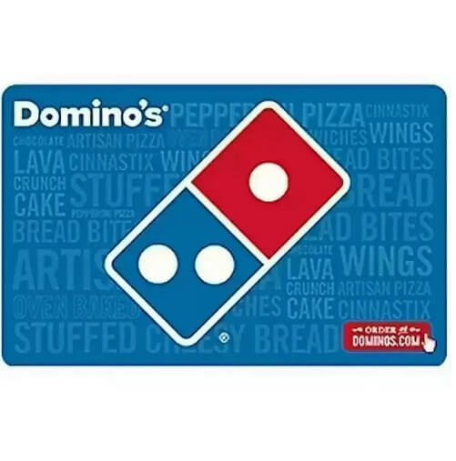 Pizza gift card