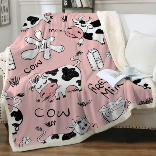 Sleepwish-Cow-Print-Blanket-cow-gifts