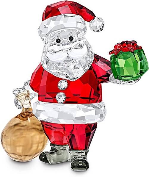 Swarovski-Santa-Claus-with-Gift-Bag-Red-One-Size-secret-santa-gifts-for-your-boss