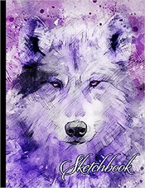 Wolf-Themed-Personalized-Artist-Book-Wolf-Gifts