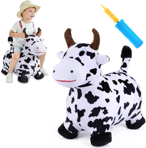 iLearn-Bouncy-Pals-Cow-Hopping-Horse-cow-gifts