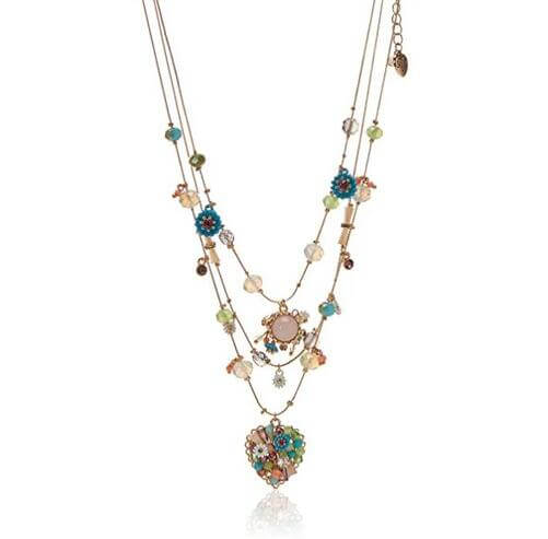 Betsey-Johnson-Woven-Mixed-Multi-Illusion-Necklace-five-senses-gift-ideas