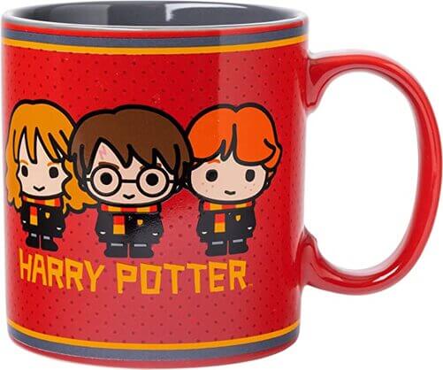 Chibi-Animated-Harry-Potter-Dots-Ceramic-Mug