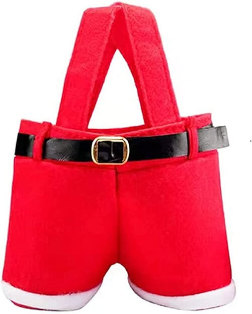 Christmas-Candy-Bag-Red-Wine-Bag-Creative-Santa-Pants-Style-secret-santa-gifts-under-10