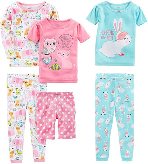 Cotton-Pajama-Set-easter-gifts-for-kids