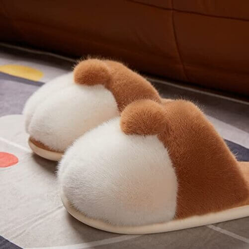 Fluffy-Corgi-Butt-Slippers-corgi-gifts