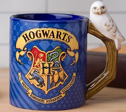 Hogwarts-House-Crest-Sculpted-Owl-Handle-Ceramic-Coffee-Mug