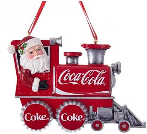 Kurt-S.-Adler-Coca-Cola-Santa-Train-Christmas-Tree-Ornament-secret-santa-gifts-under-10