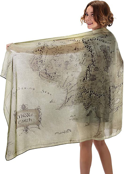 Lord-of-The-Rings-Middle-Earth-Map-Lightweight-Scarf