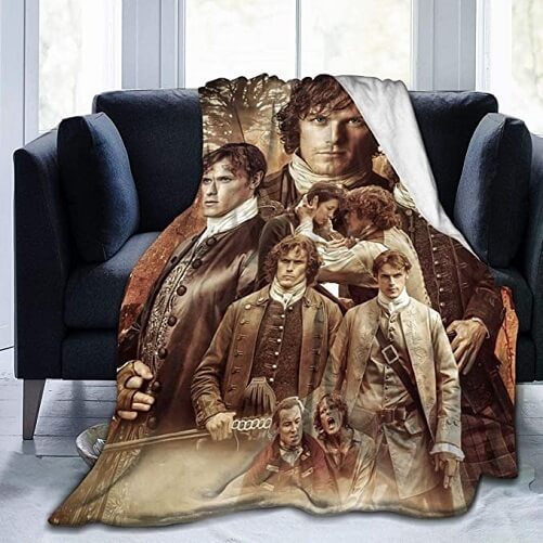 Outlander-Jamie-Fraser-Collage-Blanket-Gifts-for-Outlander-fans