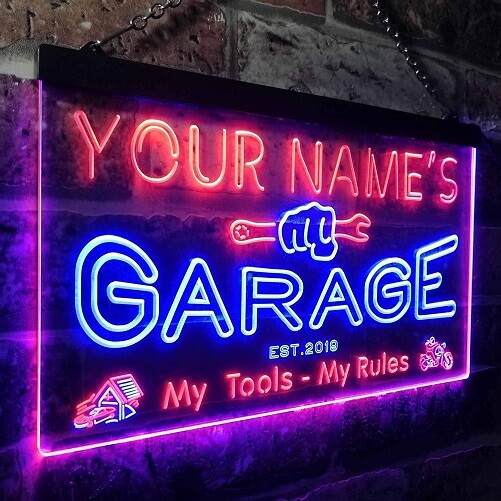 Personalized-Garage-Name-gifts-for-car-lovers