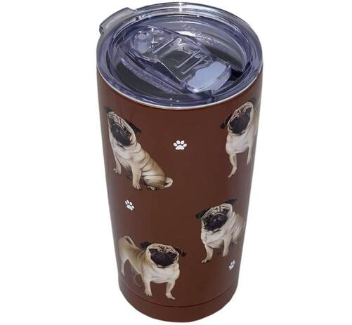 Pug-Vacuum-Insulated-Tumbler-with-Spill-Proof-Lid