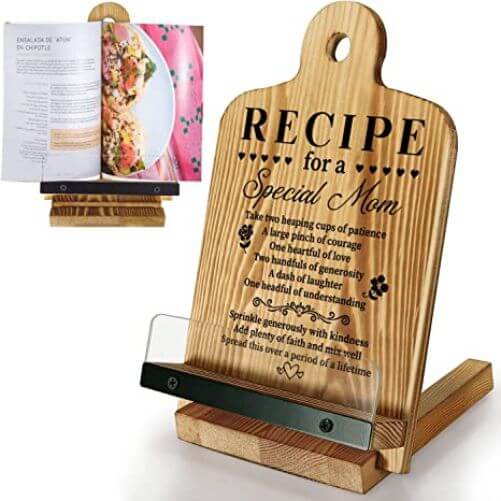 Recipe-Book-Holder funny mothers day gifts