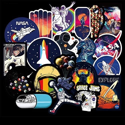 Space-stickers-gifts-for-space-lovers