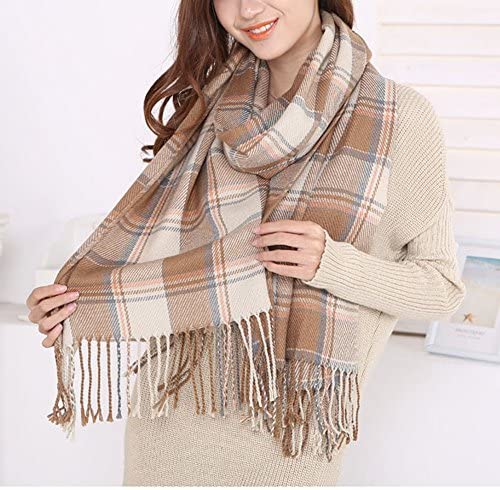 Winter-Warm-Lattice-Large-Scarf-secret-santa-gifts