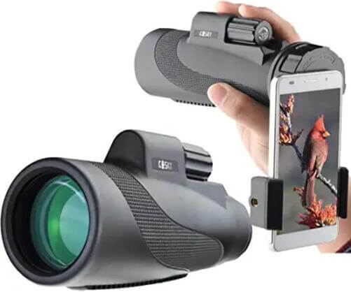 Monocular-Telescope-with-Smartphone-Holder