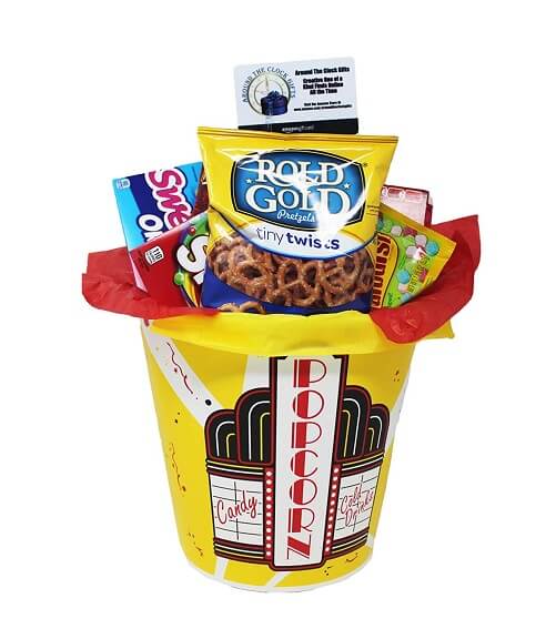 Movie-and-Game-Night-Gift-Basket-Gifts-for-movie-lovers