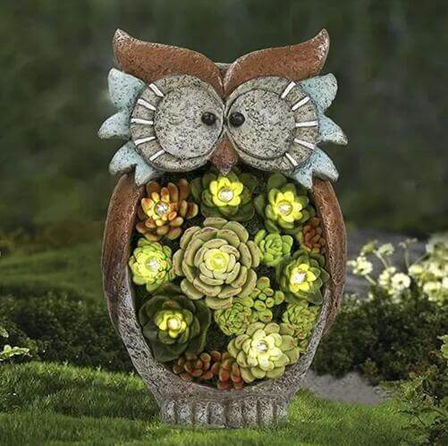 Owl-Garden-Statue-Garden-Decor-with-Solar-LED-Lights
