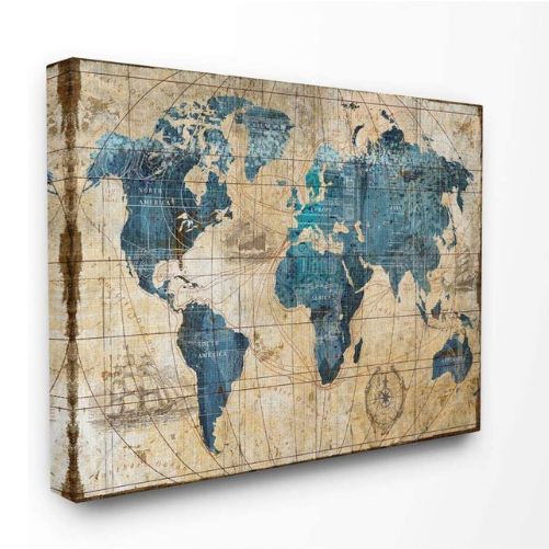 Vintage-Abstract-World-Map-Gifts-for-History-Lovers