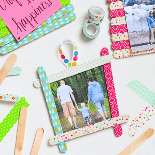 Washi-Tape-Crafts-Stick-Frames