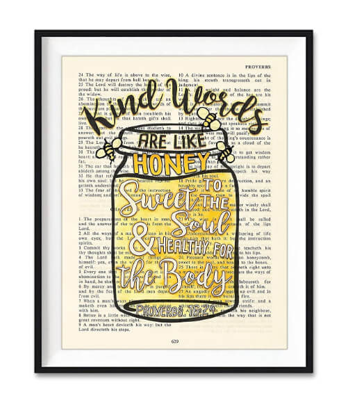 Christian Unframed Reproduction Art Print