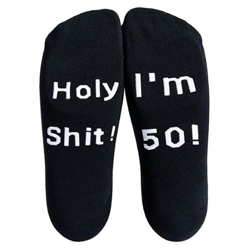 Funny Birthday Socks 50th Birthday Gifts Women