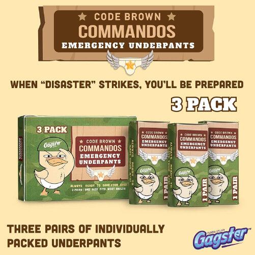 Gagster-Code-Brown-Commandos-Emergency-Underpants-Yankee-swap-ideas