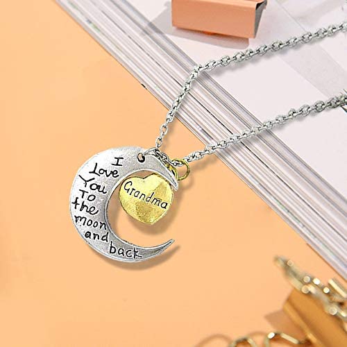 Grandma-Half-Moon-and-Heart-Pendant-Necklace