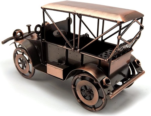 Handmade-vintage-car-model-unique-bronze-anniversary-gift