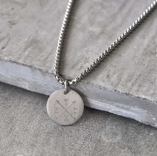 Initial-Necklace-25th-birthday-gift-ideas-for-him