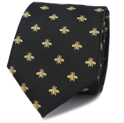 MENDEPOT-Bee-Necktie-bee-gifts