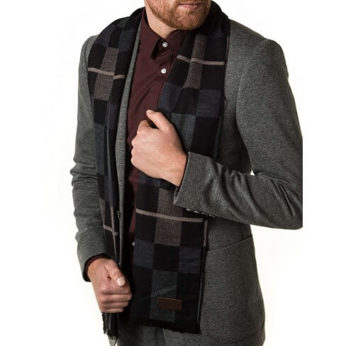 Marino’s Winter Cashmere Feel Men Scarf