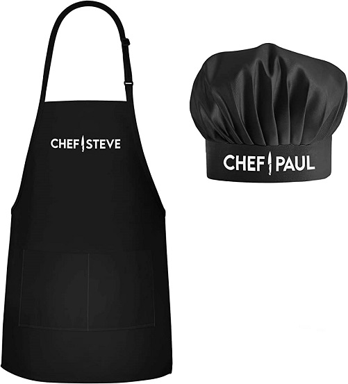 Personalized-Apron-and-Chef-Hat-Set-Cooking-Gift