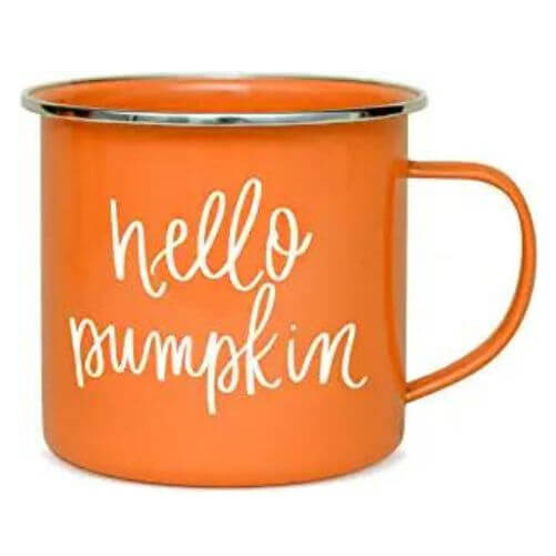 Pumpkin Coffee Mug spooky basket for him