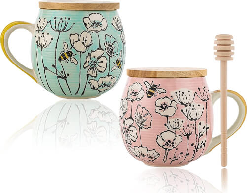 Taimei-Teatime-Ceramic-Coffee-Mug-bee-gifts