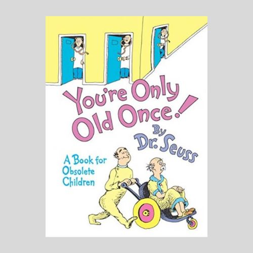 Youre Only Old Once book 75th Birthday Gifts Mom