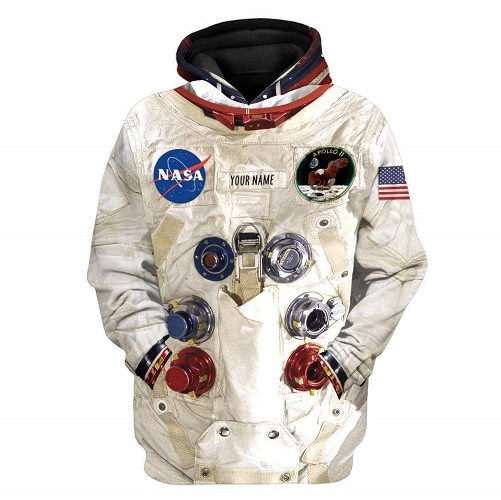 Neil Armstrong Space Suit Hoodie gifts for space lovers
