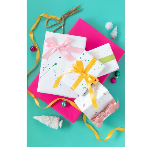 Puff-Paint-Message-Gift-Wrap-Design-wedding-gift-wrapping-ideas