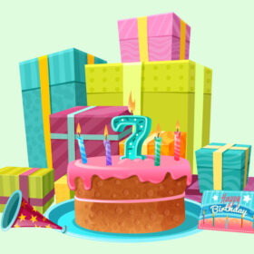 What are the 7 symbolic gifts for 7th birthday