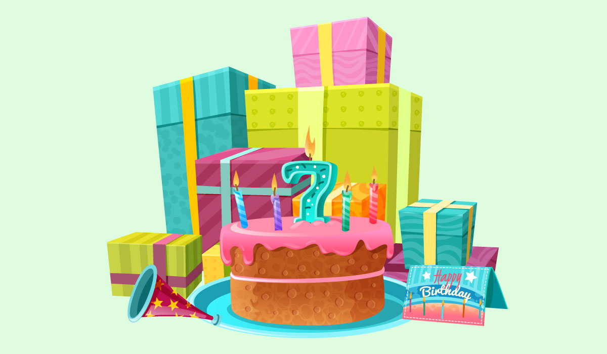 What are the 7 symbolic gifts for 7th birthday