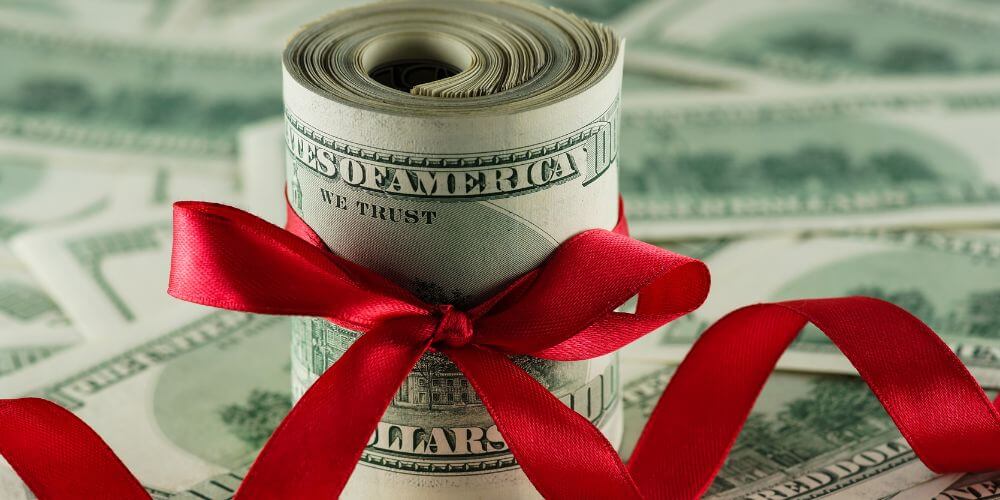 What-is-a-gift-of-money-called