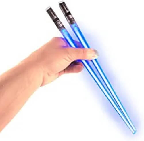 gifts-that-start-with-l-Lightsaber-Chopsticks-Light-Up