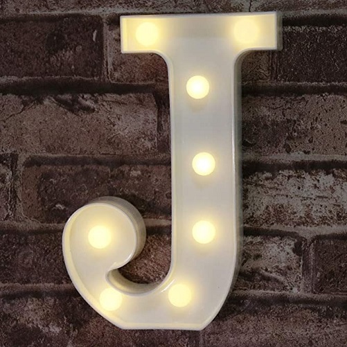 J-Pooqla-LED-Marquee-Letter-Lights-Sign-gifts-that-start-with-j
