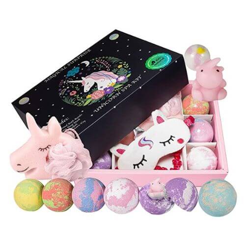 Unicorn-Bath-Bombs-gifts-that-start-with-u